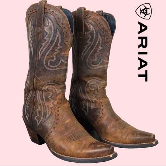 Ariat Shoes - ARIAT Women’s Brown Cowboy Boots 6.5